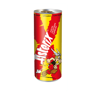 asterix kids power drink ( 20 Kč)